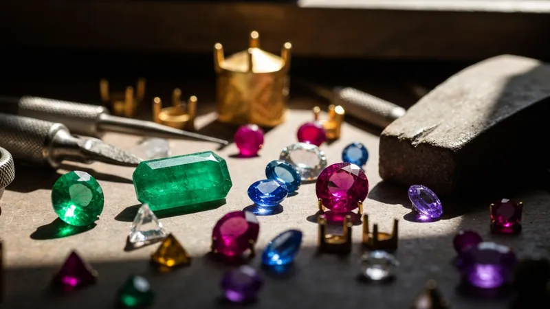 Les gemmes précieuses et semi-précieuses